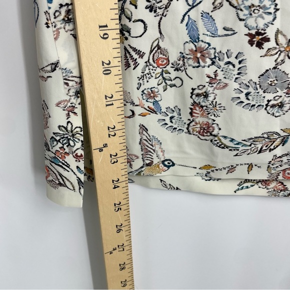 Lucas Hugh Inca Long Sleeve Running Top in Hummingbird Print sz S - Picture 4 of 5